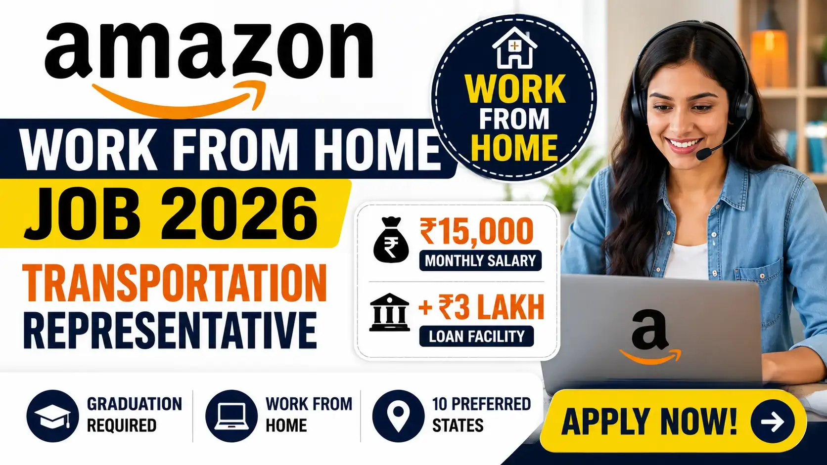 Amazon Transportation Representative Recruitment 2026