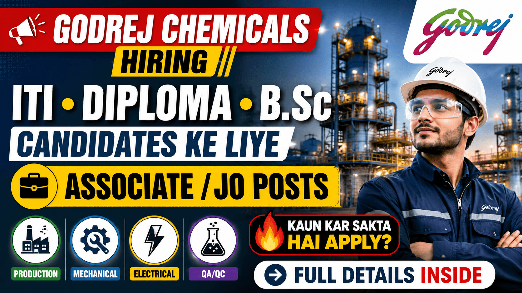 Godrej Chemicals Recruitment 2026
