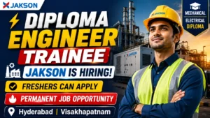 Jakson Diploma Engineer Trainee Recruitment 2026: Electrical & Mechanical Diploma Jobs 2 Jakson Diploma Engineer Trainee Recruitment 2026