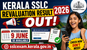Kerala SSLC Revaluation Result 2026 Out