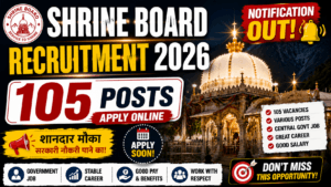 Shrine Board Recruitment 2026: SMVDSB 105 Posts | Junior Assistant, Chef, Security Guard | Apply by 7 July 2 Shrine Board Recruitment 2026