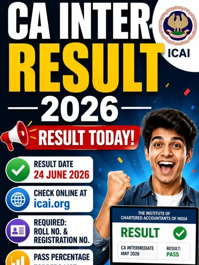 CA Inter Result 2026 Today