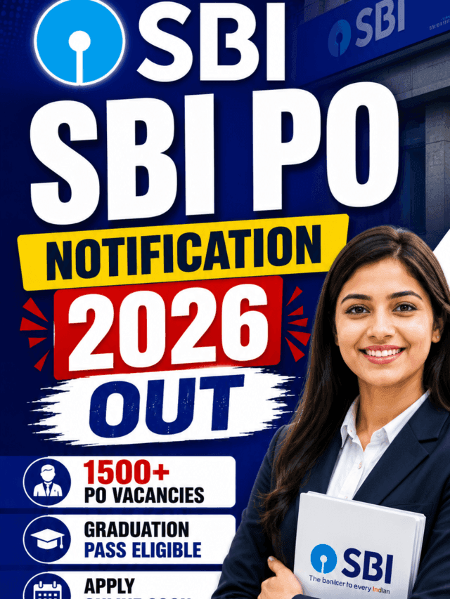 SBI Probationary Officer Notification 2026 Out