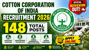 Cotton Corporation of India Recruitment 2026
