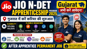 Jio Diploma Engineer Trainee Apprenticeship 2026 (N-DET): Diploma Pass Candidates के लिए Permanent Job 2 Jio Diploma Engineer Trainee Apprenticeship 2026