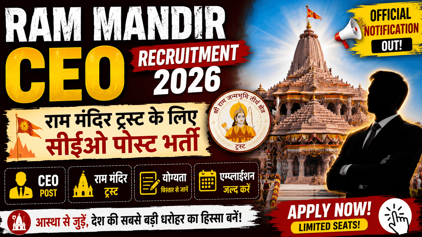 Ram Mandir CEO Recruitment 2026