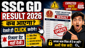 SSC GD Result 2026 Date: Expected Release Date, Merit List PDF & PET/PST Latest Update 2 SSC GD Result 2026 Date