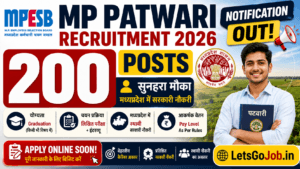 MP Patwari Vacancy 2026: 200 पदों पर भर्ती, Online Form शुरू